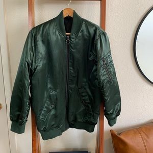 “Topshop” oversized bomber